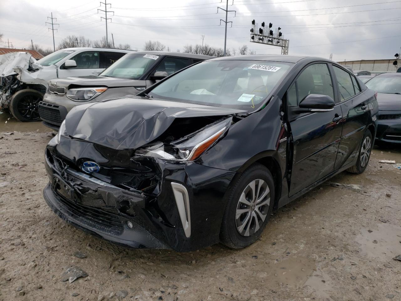 Photo 2 from auction – 2022 TOYOTA PRIUS LE with VIN JTDL9MFU2N3032829