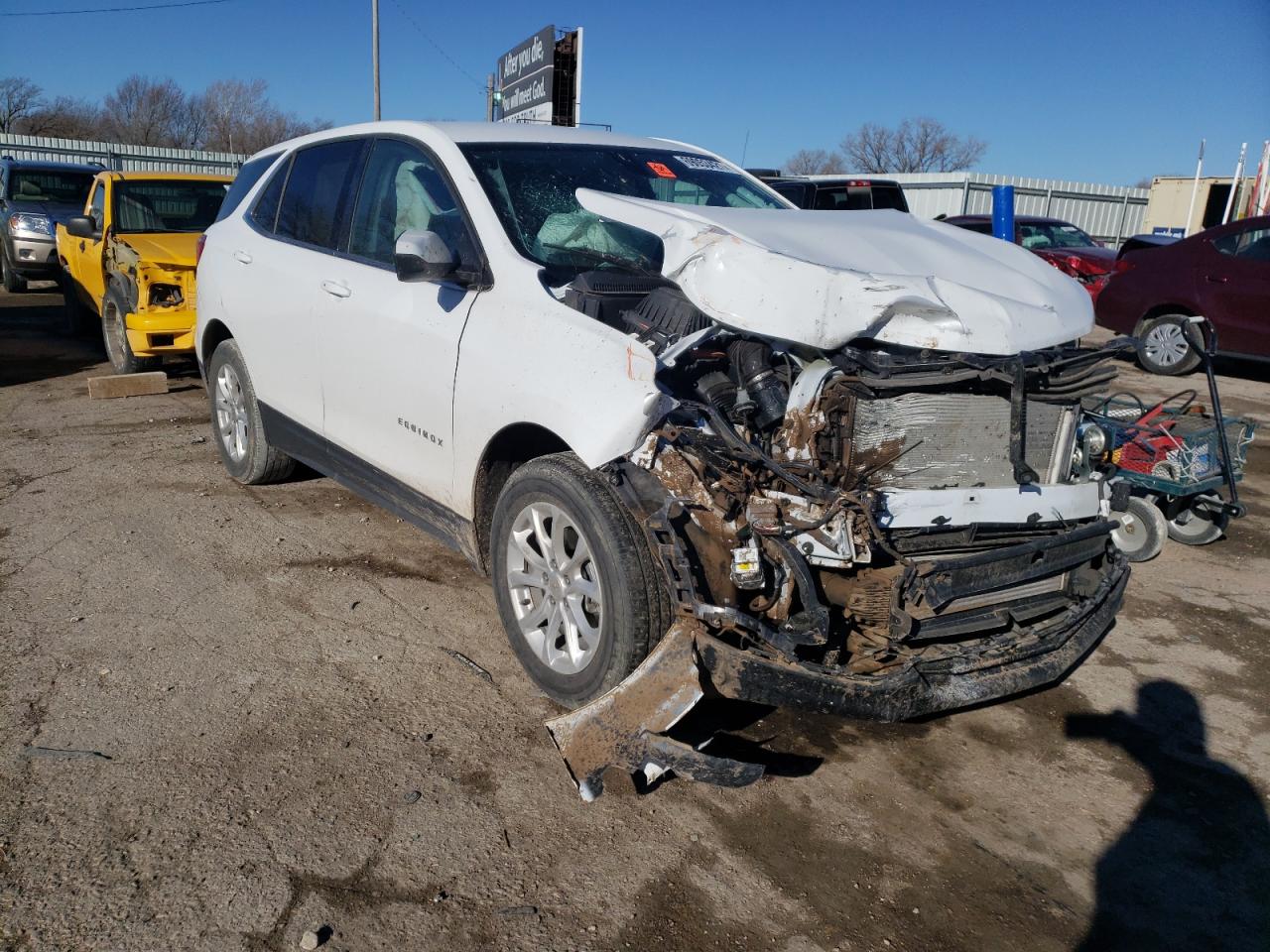 CHEVROLET EQUINOX LT 2018 with VIN 3GNAXSEV2JS583429 - Photo from auction