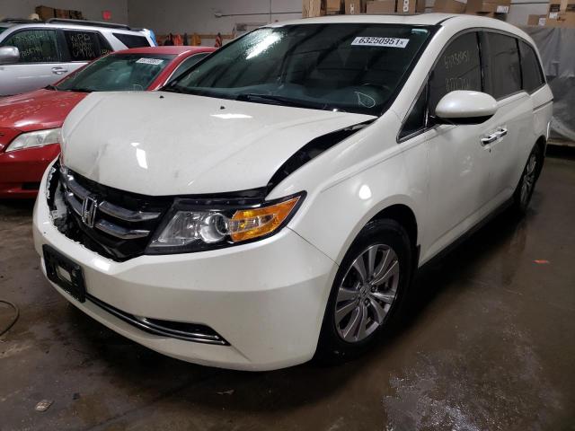 Photo 2 from auction – 2015 HONDA ODYSSEY EX with VIN 5FNRL5H60FB095237