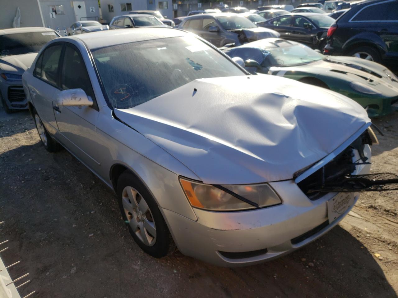 HYUNDAI SONATA GL 2006 with VIN KMHET46C56A114452 - Photo from auction