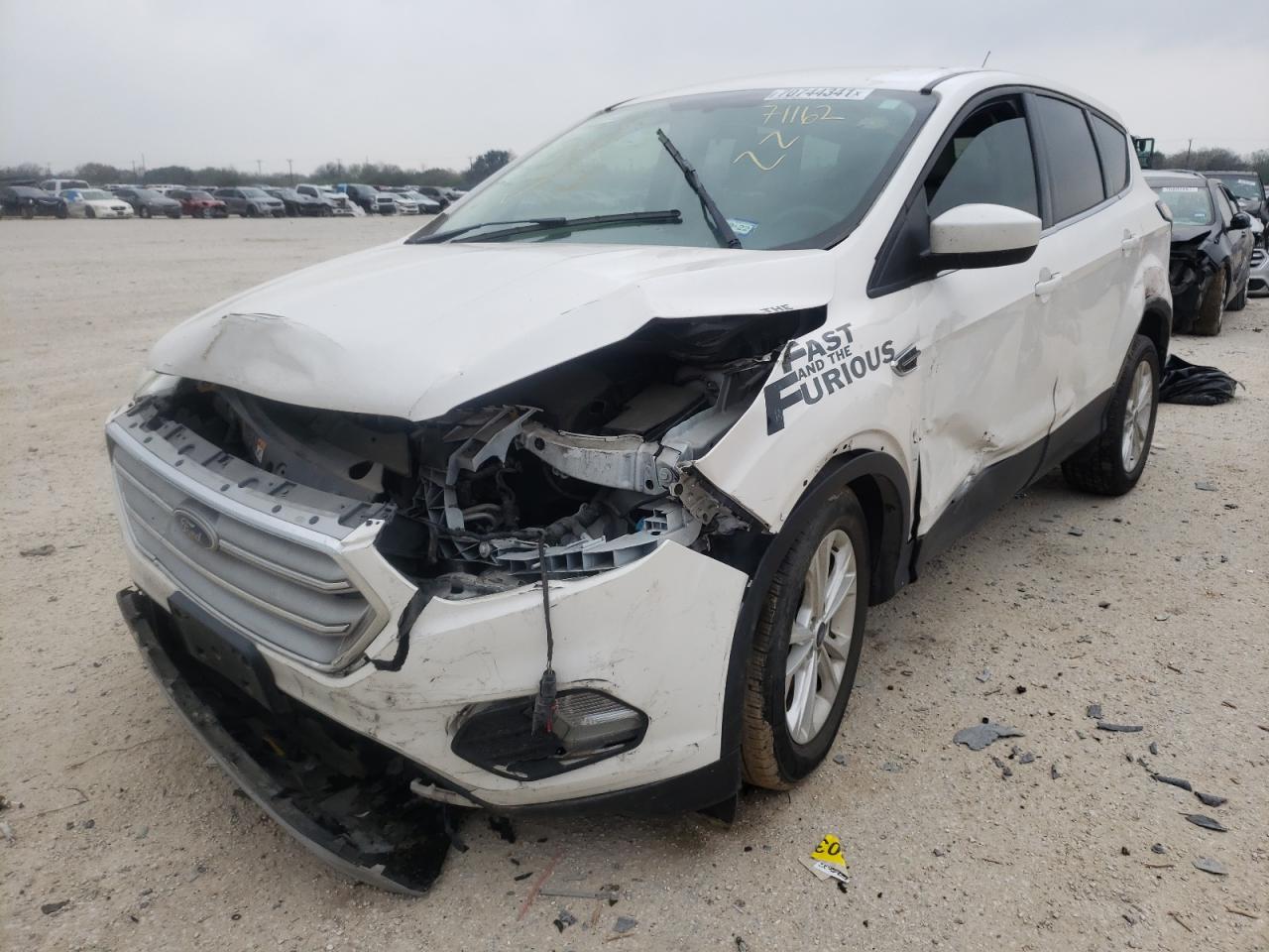 Photo 9 from auction – 2017 FORD ESCAPE SE with VIN 1FMCU0G95HUE07415