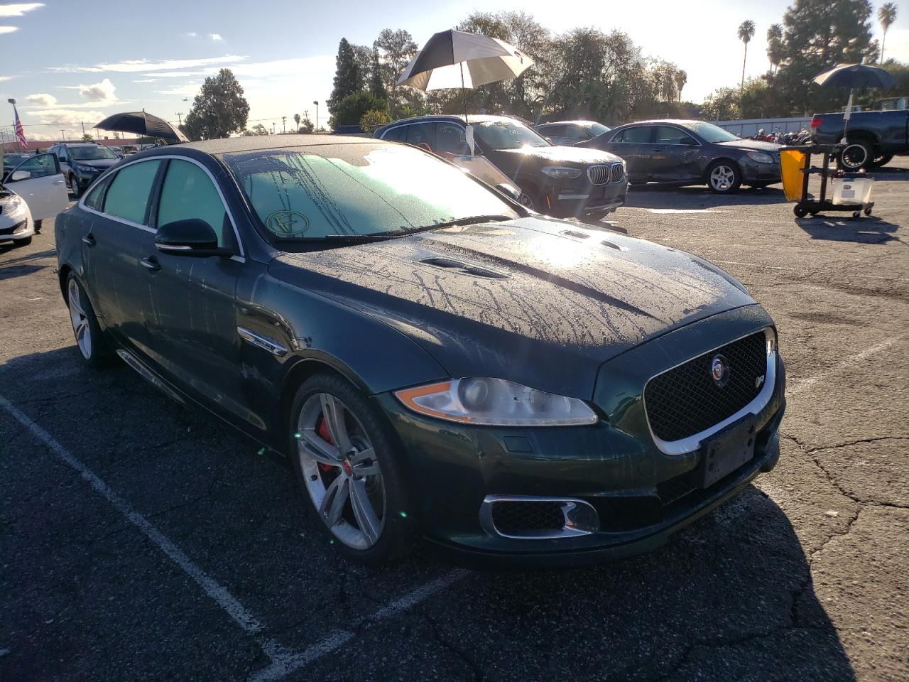 JAGUAR XJR 2014 with VIN SAJWA2EK2EMV74890 - Photo from auction