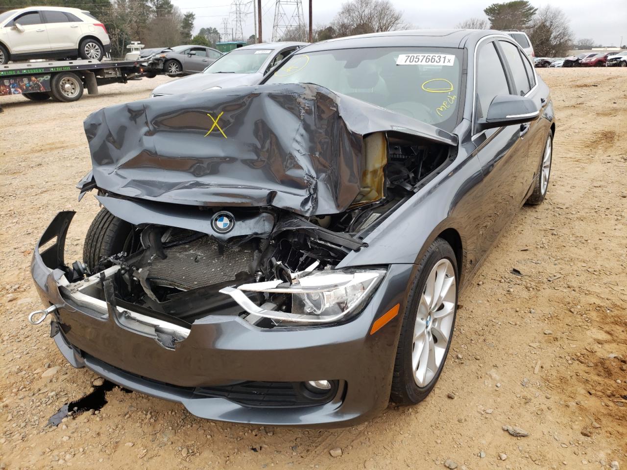 Photo 2 from auction – 2015 BMW 320 I with VIN WBA3B1G52FNT07970