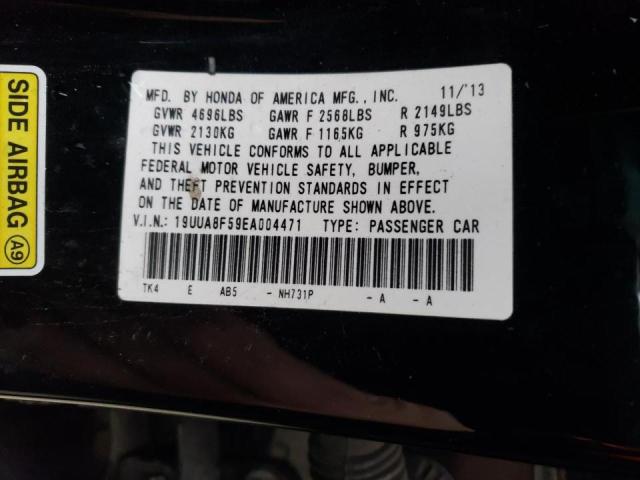 Photo 10 from auction – 2014 ACURA TL TECH with VIN 19UUA8F59EA004471