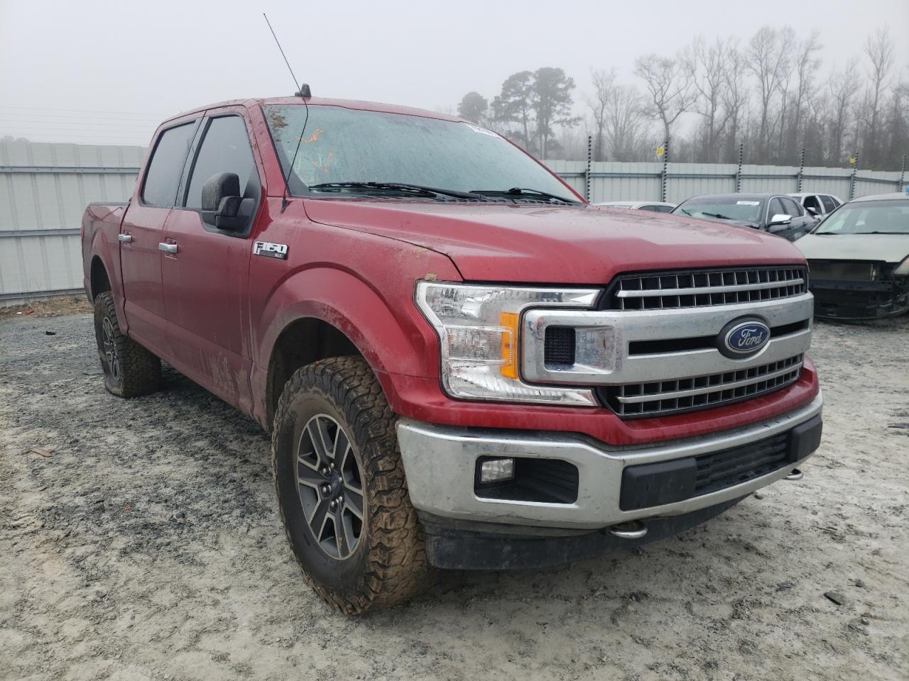 FORD F150 SUPER 2019 with VIN 1FTEW1E58KKC07659 - Photo from auction
