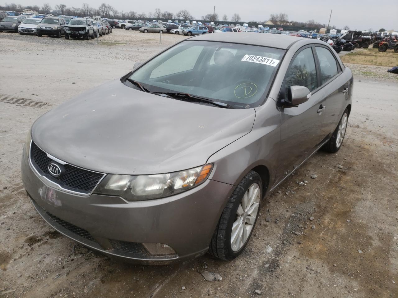 Photo 2 from auction – 2010 KIA FORTE SX with VIN KNAFW4A38A5049148