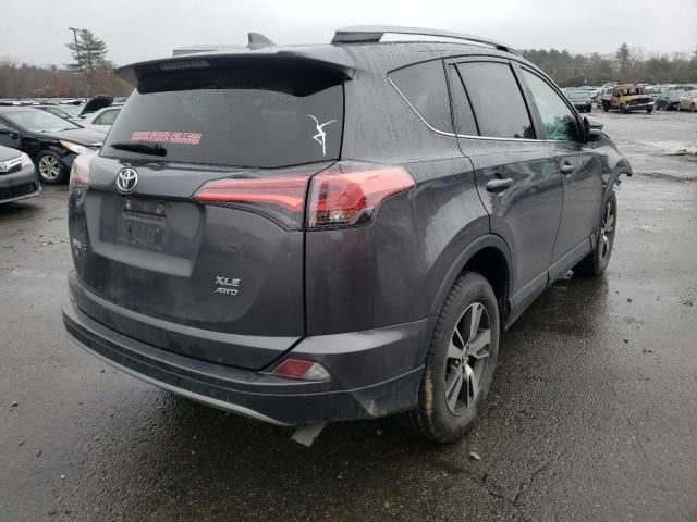 Photo 4 from auction – 2017 TOYOTA RAV4 XLE with VIN 2T3RFREV6HW616565