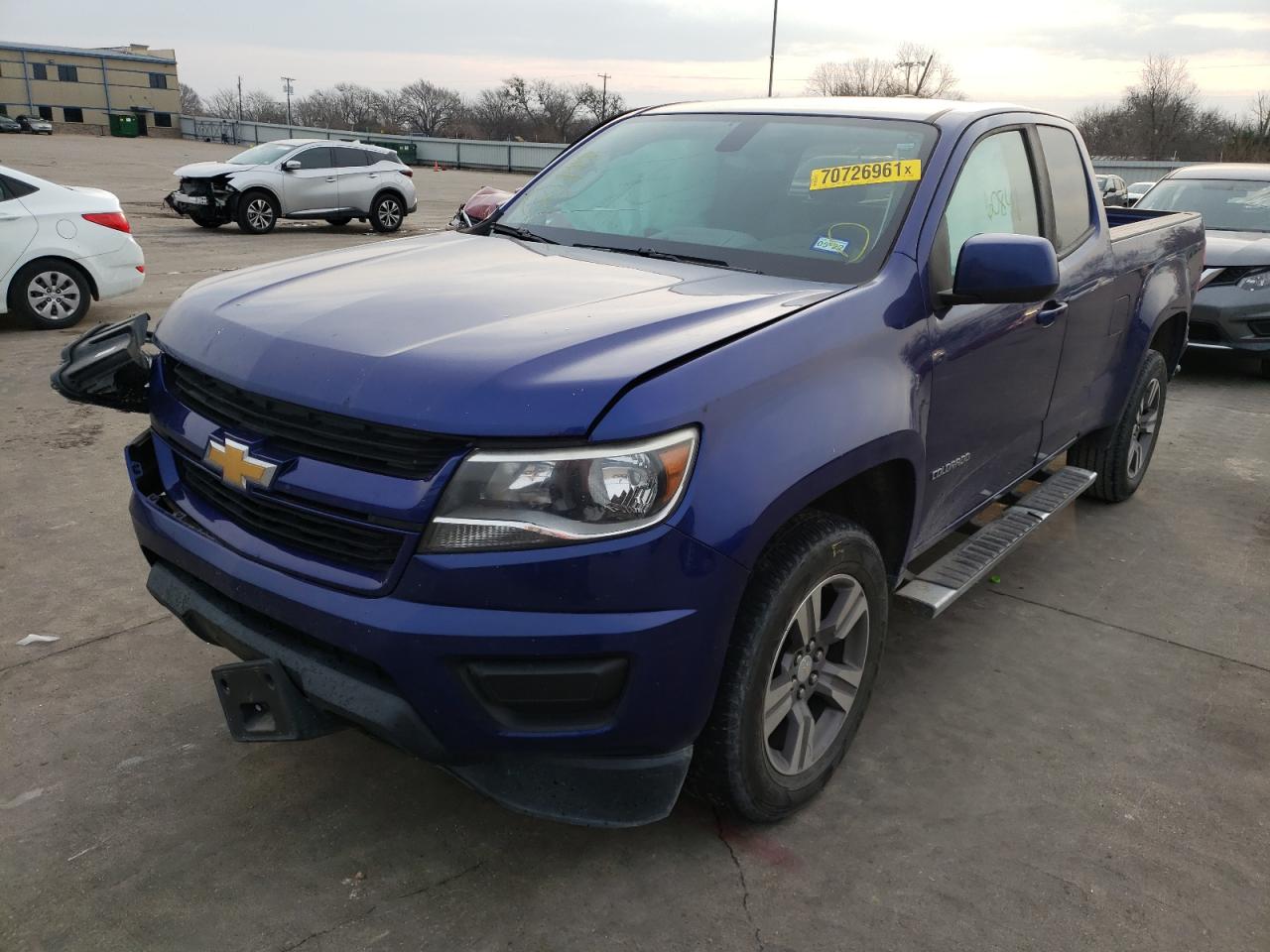 Photo 2 from auction – 2017 CHEVROLET COLORADO with VIN 1GCHSBEA7H1267152