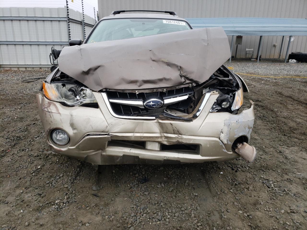 Photo 7 from auction – 2008 SUBARU OUTBACK 2. with VIN 4S4BP61C087328419