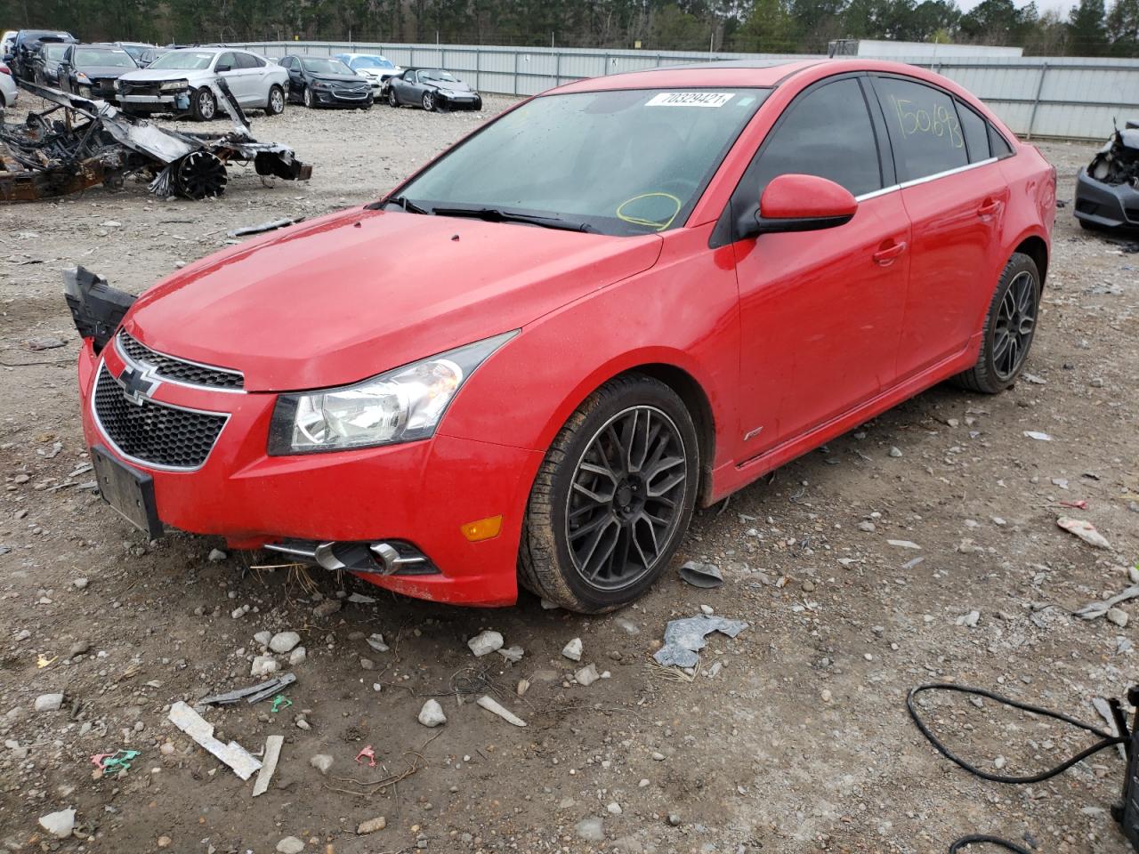 Photo 2 from auction – 2014 CHEVROLET CRUZE LT with VIN 1G1PC5SB2E7218742