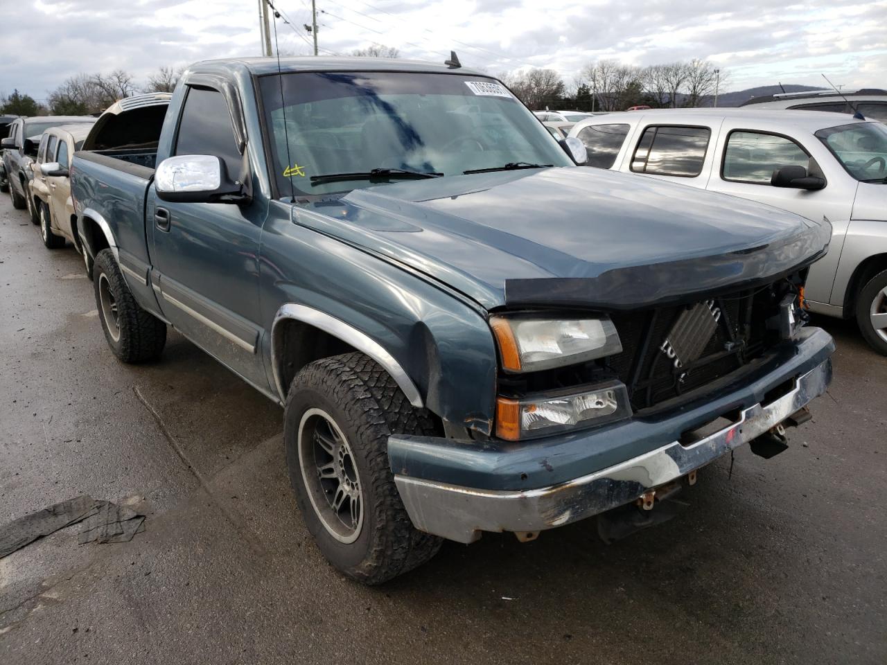 CHEVROLET SILVERADO 2006 with VIN 1GCEK14Z06Z263298 - Photo from auction