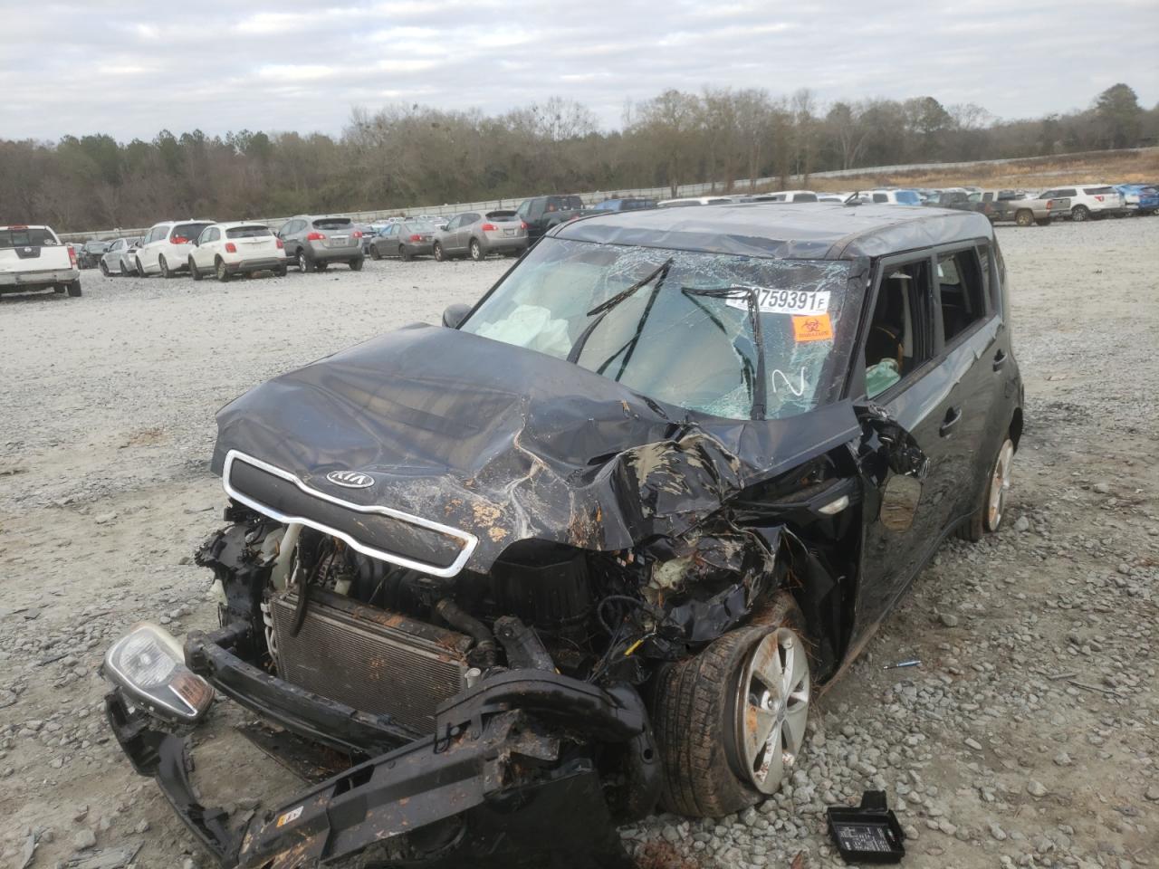 Photo 9 from auction – 2014 KIA SOUL with VIN KNDJN2A23E7101601