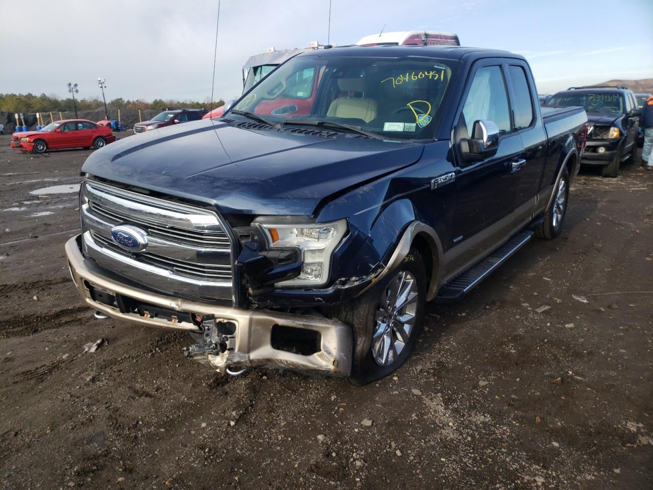 Photo 2 from auction – 2017 FORD F150 SUPER with VIN 1FTFX1EG2HFA91797
