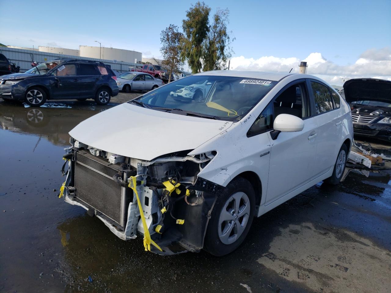 Фото 2 с аукциона – 2011 TOYOTA PRIUS с VIN JTDKN3DU4B0284096