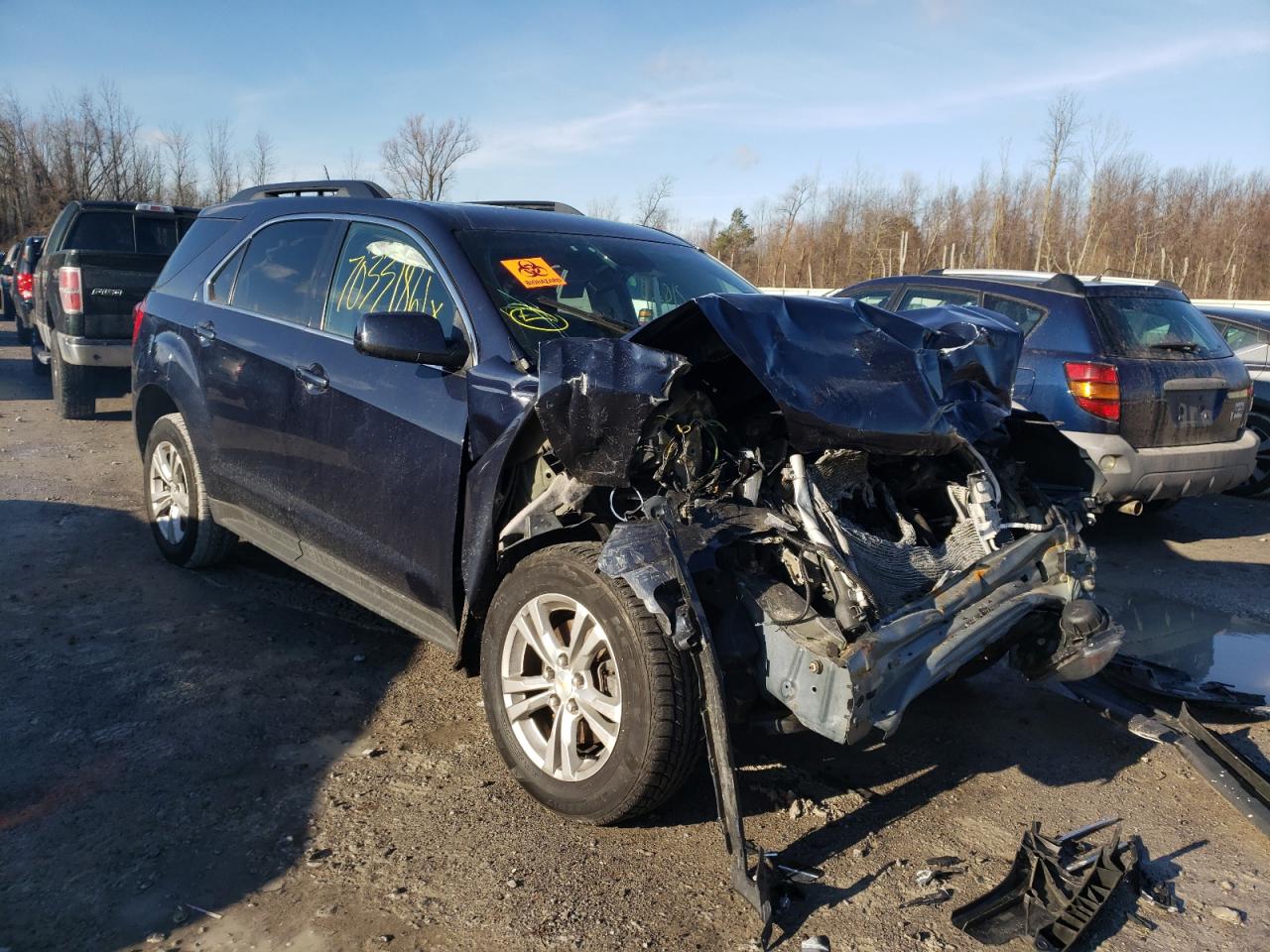 CHEVROLET EQUINOX LT 2015 with VIN 2GNFLFEK0F6308940 - Photo from auction