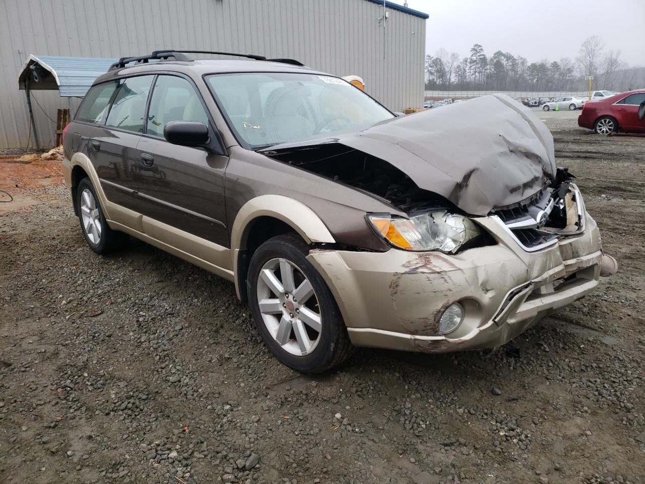 SUBARU OUTBACK 2. 2008 with VIN 4S4BP61C087328419 - Photo from auction