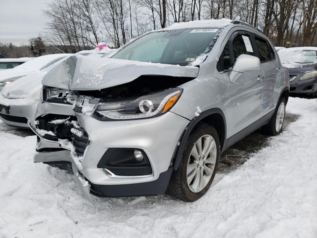 Photo 2 from auction – 2018 CHEVROLET TRAX PREMI with VIN 3GNCJRSBXJL309032