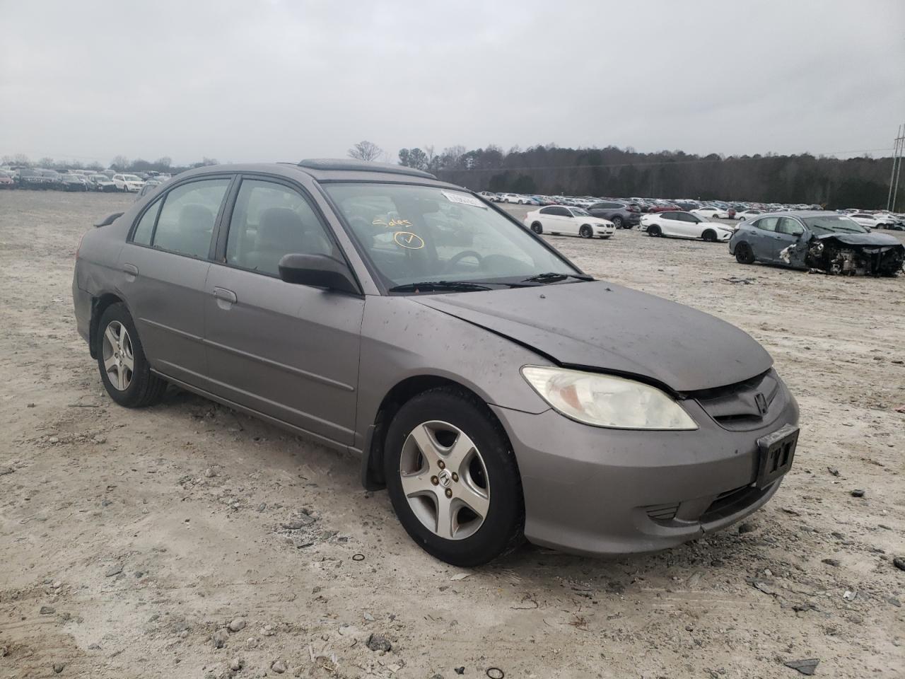 HONDA CIVIC EX 2004 with VIN 2HGES26784H591407 - Photo from auction