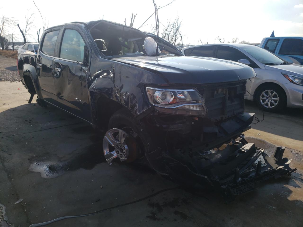 CHEVROLET COLORADO Z 2018 with VIN 1GCGSDEN2J1237010 - Photo from auction
