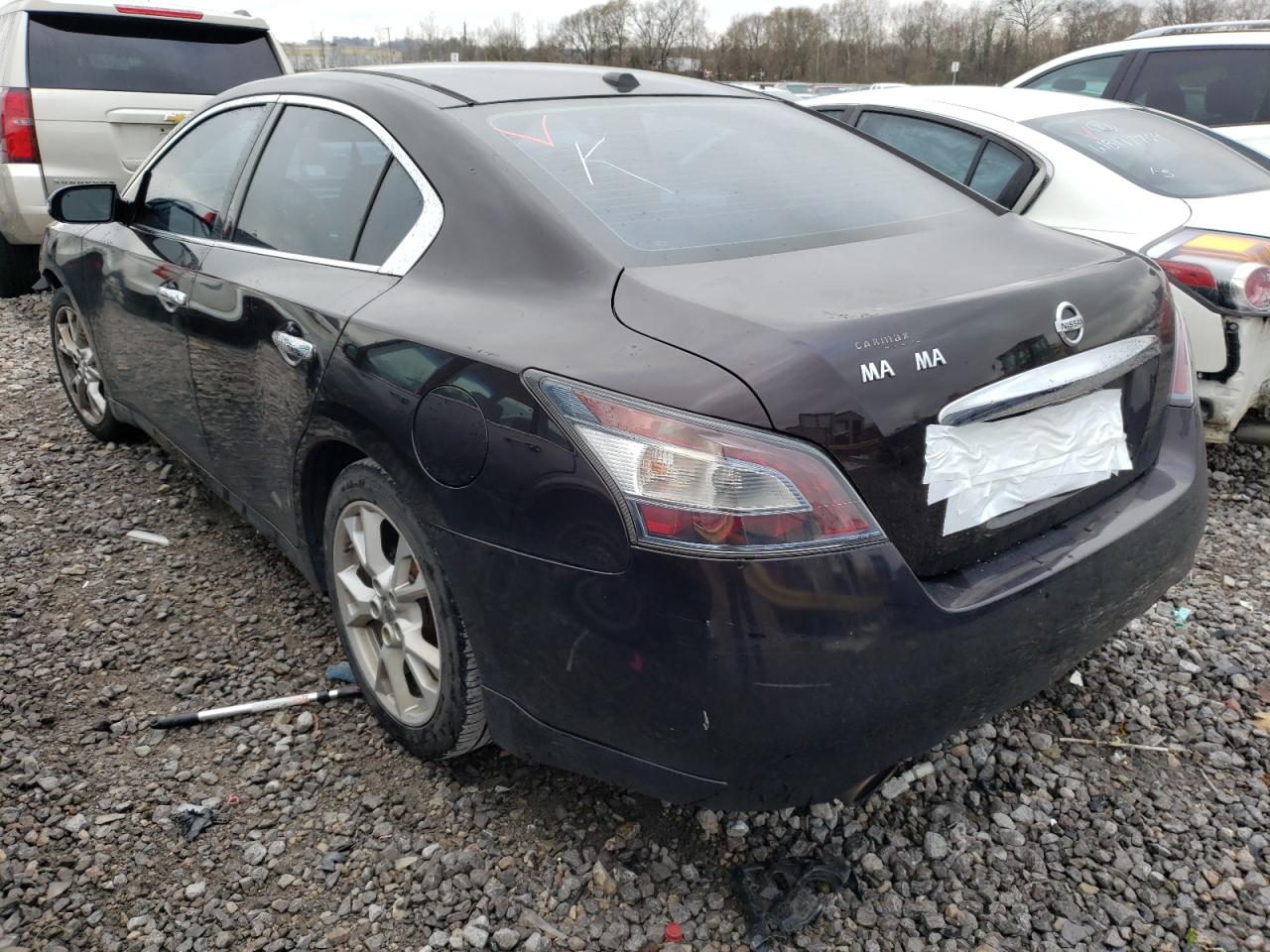 Photo 3 from auction – 2014 NISSAN MAXIMA S with VIN 1N4AA5AP9EC449621