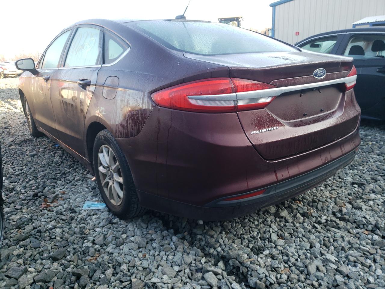 Photo 3 from auction – 2017 FORD FUSION S with VIN 3FA6P0G71HR219611