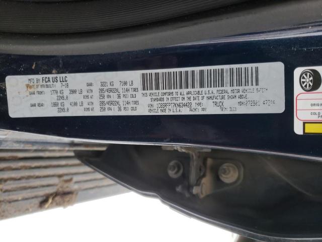 Photo 10 from auction – 2019 RAM 1500 LIMIT with VIN 1C6SRFPT7KN634422