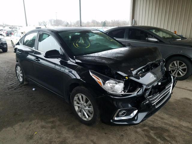 HYUNDAI ACCENT SE 2022 with VIN 3KPC24A68NE157971 - Photo from auction