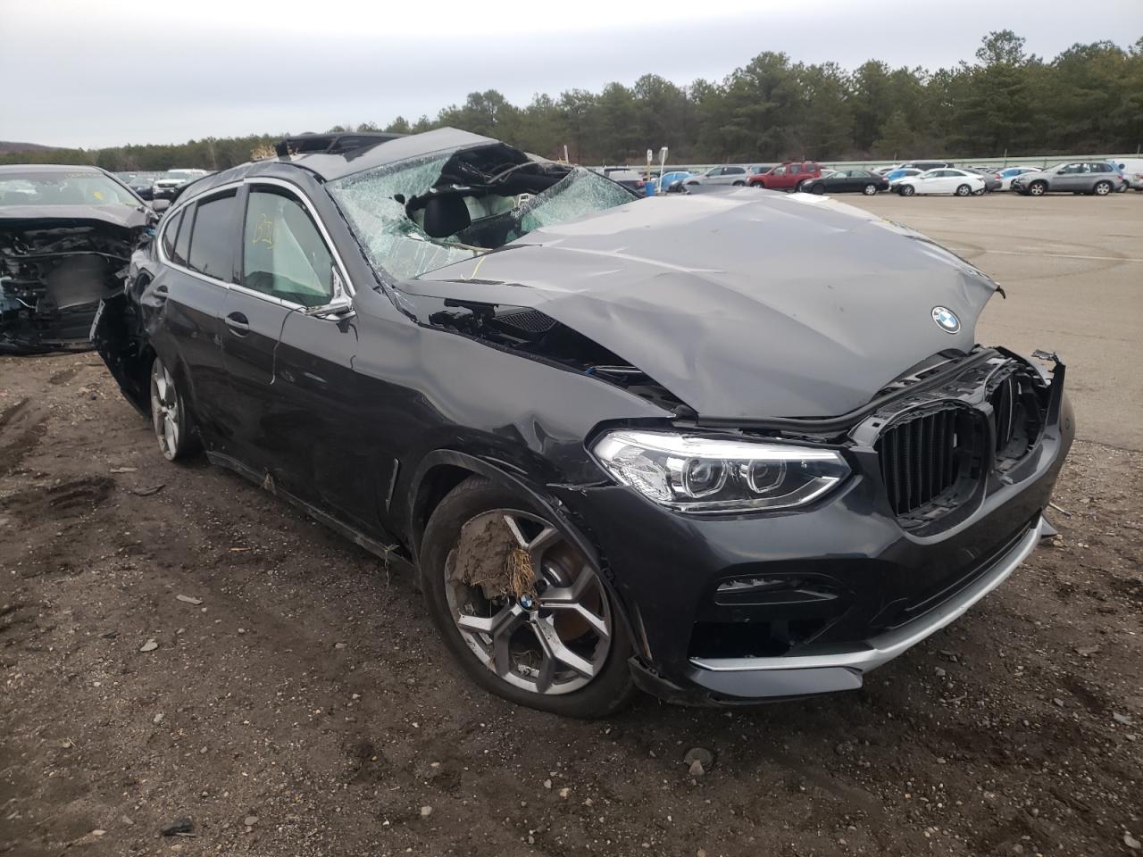 BMW X4 XDRIVE3 2021 with VIN 5UX2V1C06M9H79788 - Photo from auction
