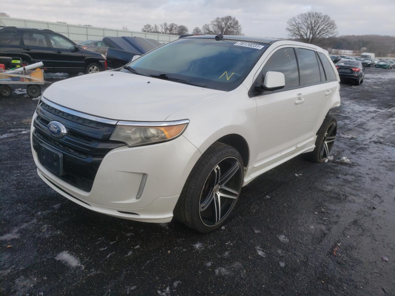 Photo 2 from auction – 2011 FORD EDGE SPORT with VIN 2FMDK4AK6BBA79545