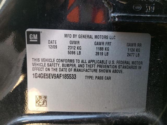 Photo 10 from auction – 2010 BUICK LACROSSE C with VIN 1G4GE5EV9AF185533