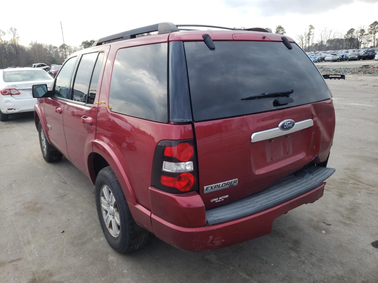 Photo 3 from auction – 2008 FORD EXPLORER X with VIN 1FMEU63E78UA83818