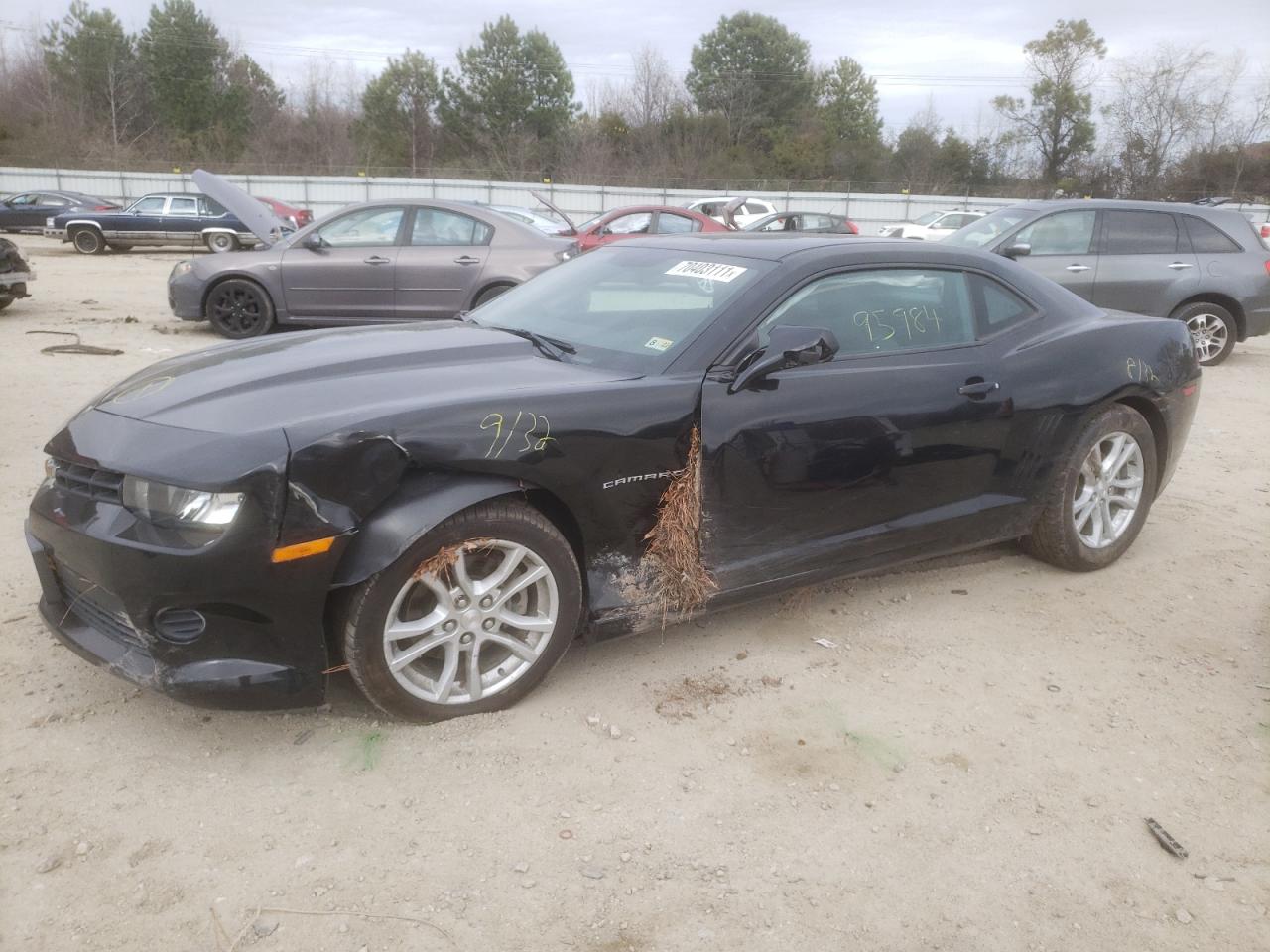 Photo 9 from auction – 2015 CHEVROLET CAMARO LS with VIN 2G1FB1E39F9285835