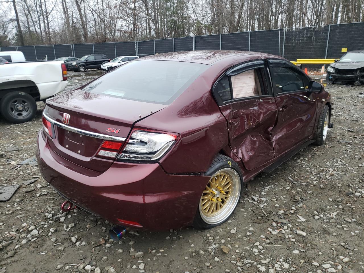 Photo 4 from auction – 2015 HONDA CIVIC LX with VIN 2HGFB2F51FH520264