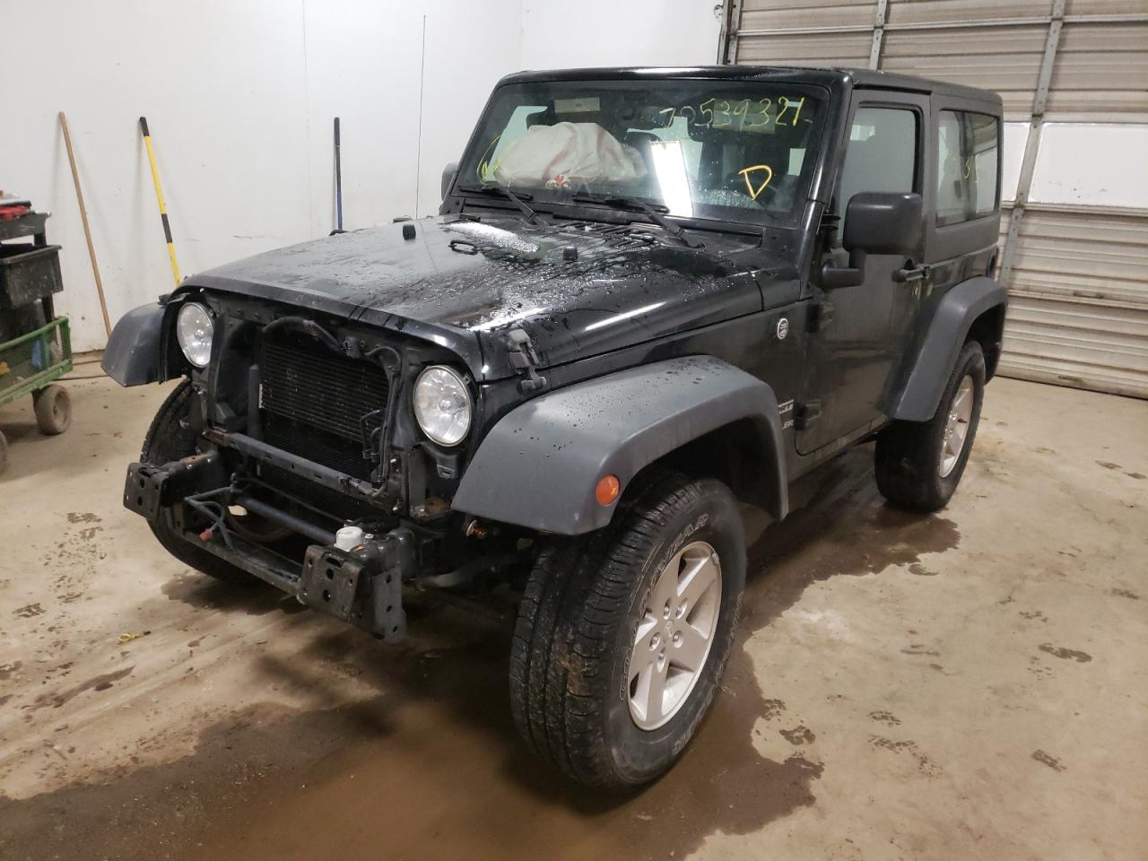 Photo 2 from auction – 2017 JEEP WRANGLER S with VIN 1C4AJWAG3HL547659