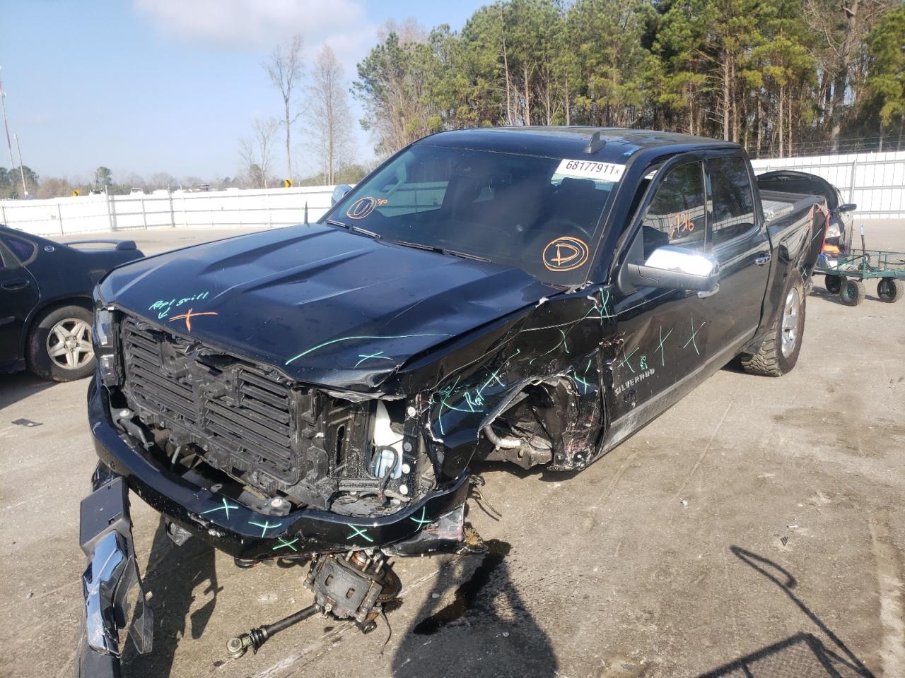 Photo 2 from auction – 2018 CHEVROLET SILVERADO with VIN 3GCUKSEC5JG496839