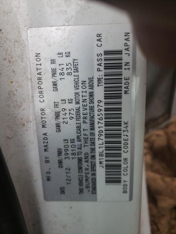 Photo 10 from auction – 2013 MAZDA 3 I with VIN JM1BL1L79D1765979