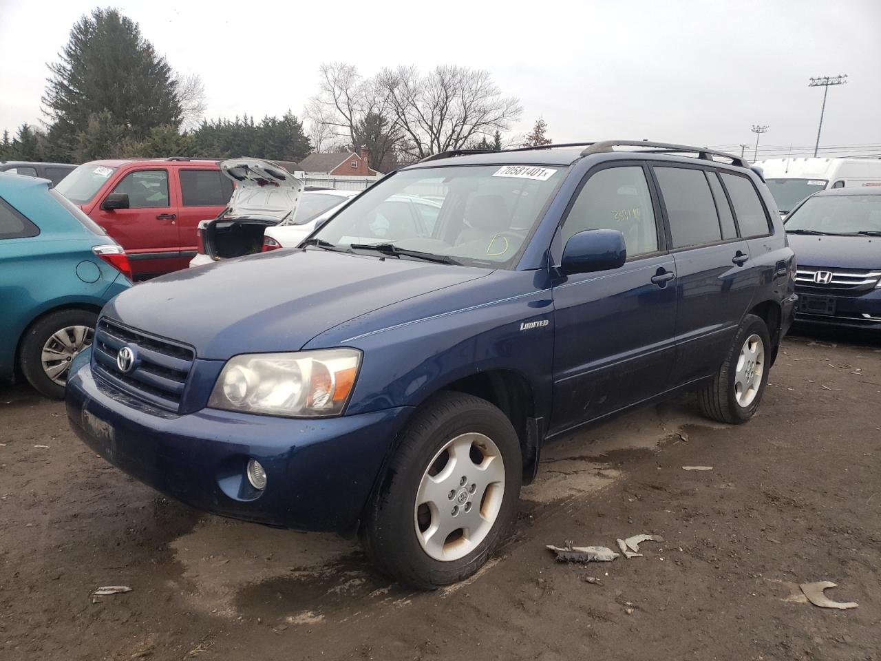 Фото 2 с аукциона – 2006 TOYOTA HIGHLANDER с VIN JTEEP21A860147661