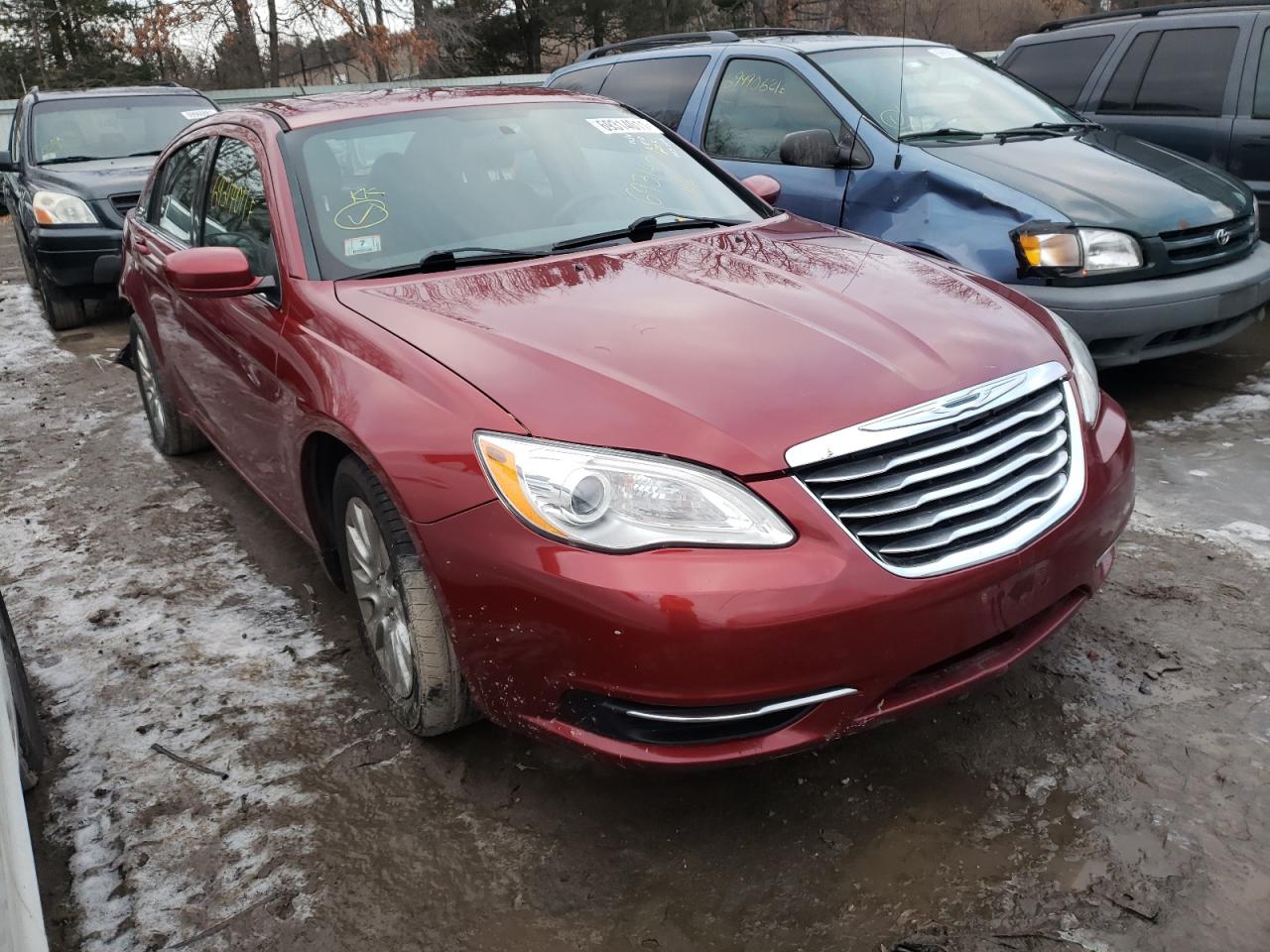 CHRYSLER 200 LX 2014 with VIN 1C3CCBAB2EN212946 - Photo from auction