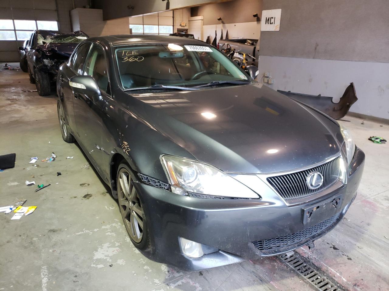 LEXUS IS 250 2008 with VIN JTHBK262282070542 - Photo from auction
