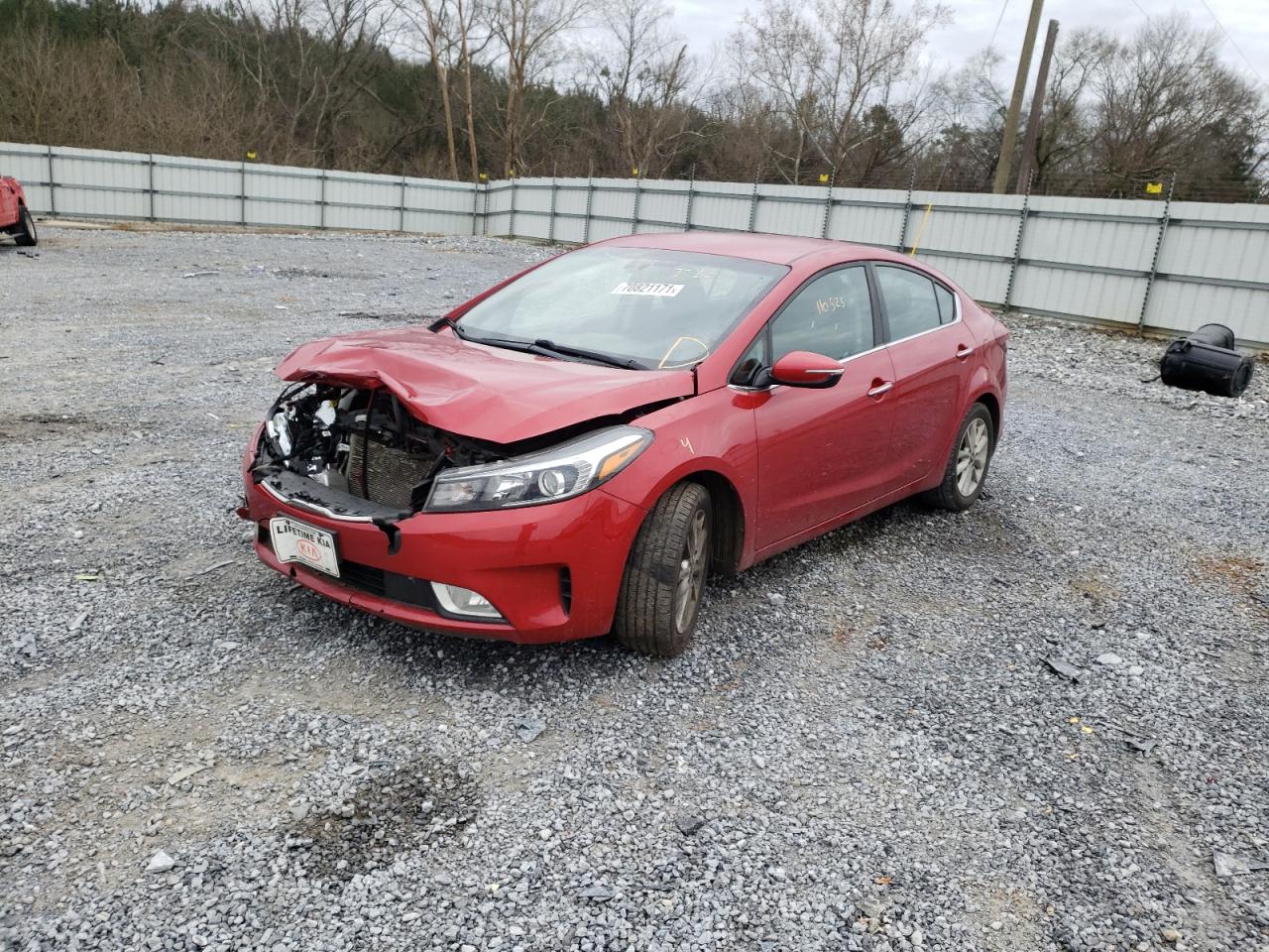 Photo 2 from auction – 2017 KIA FORTE LX with VIN 3KPFL4A70HE114586