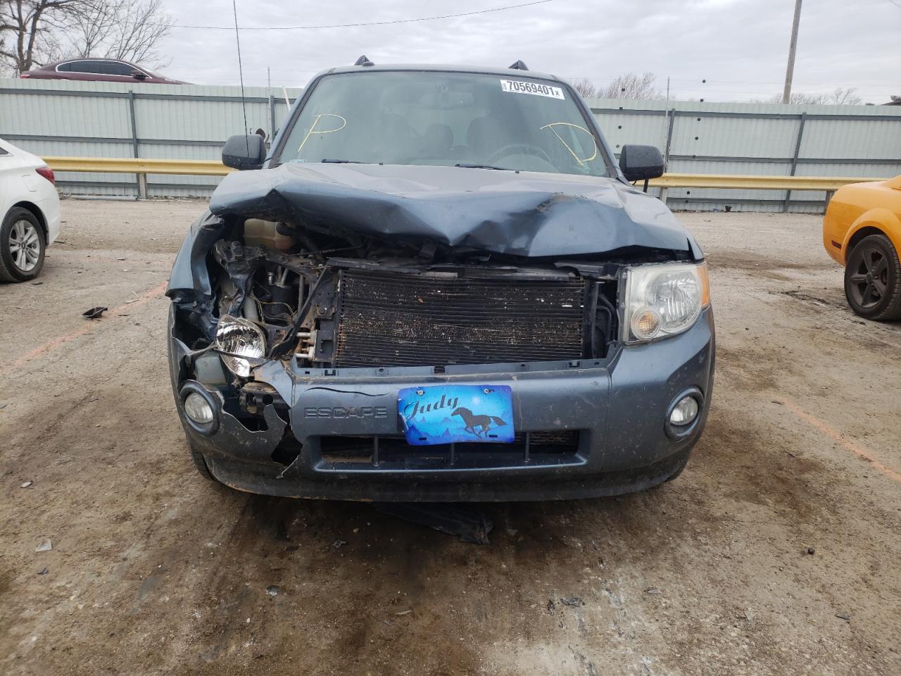 Photo 9 from auction – 2011 FORD ESCAPE XLT with VIN 1FMCU0DG4BKC42155