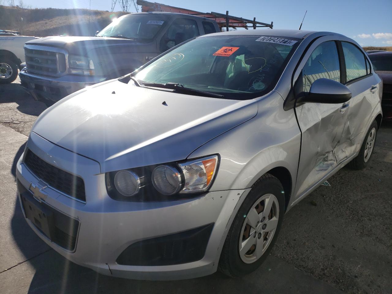 Photo 2 from auction – 2014 CHEVROLET SONIC LS with VIN 1G1JA5SHXE4208803
