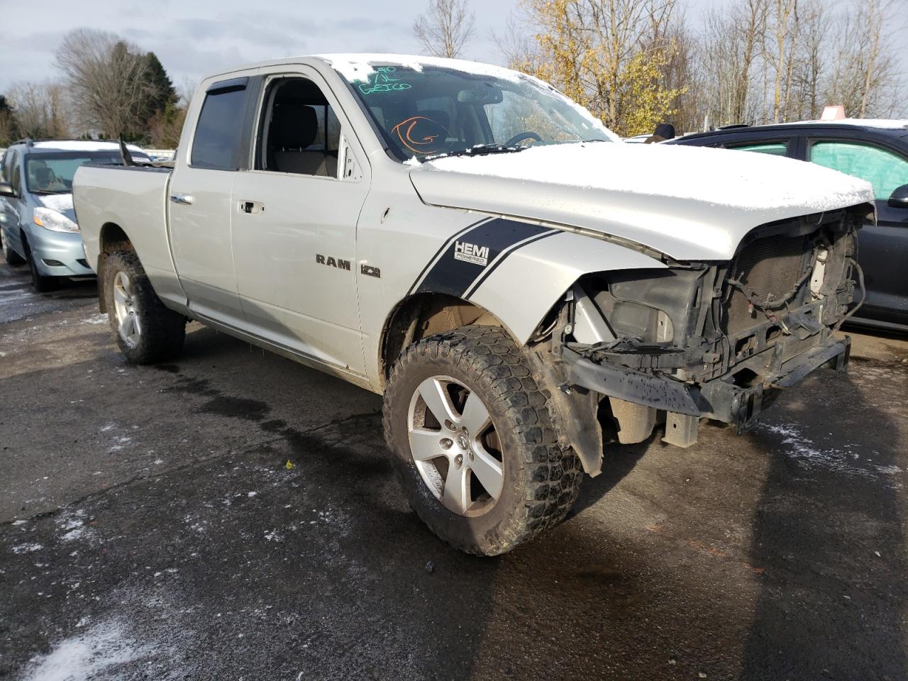 DODGE RAM 1500 2010 with VIN 1D7RV1GT5AS185821 - Photo from auction