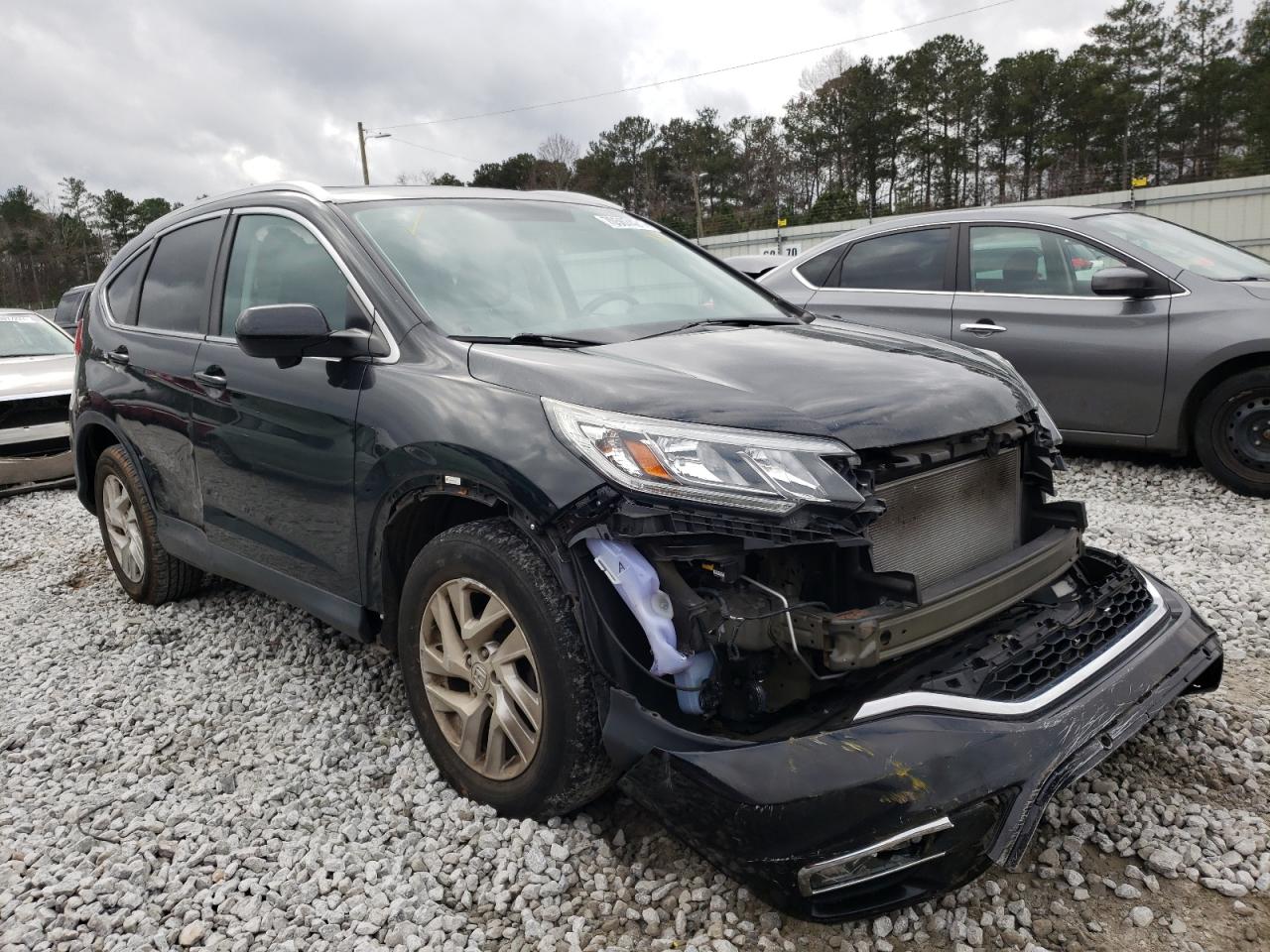 Photo 1 from auction – 2015 HONDA CR-V EXL with VIN 5J6RM4H76FL133190