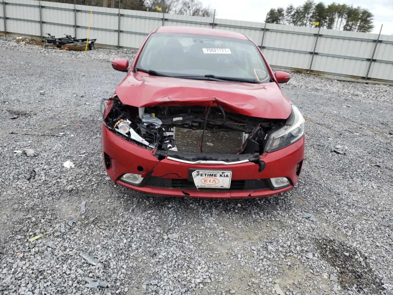 Photo 9 from auction – 2017 KIA FORTE LX with VIN 3KPFL4A70HE114586