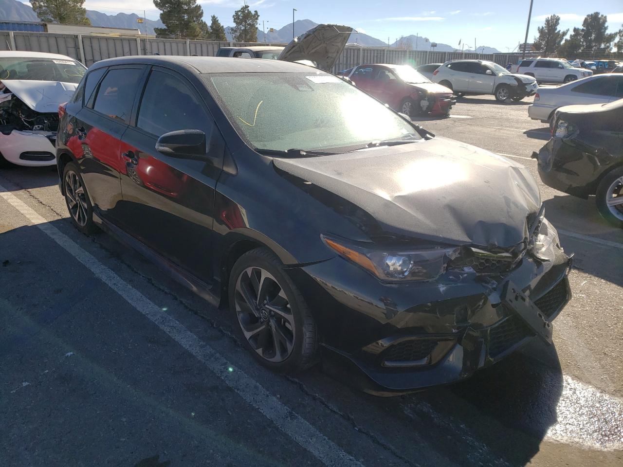 TOYOTA COROLLA 2017 with VIN JTNKARJE1HJ550104 - Photo from auction