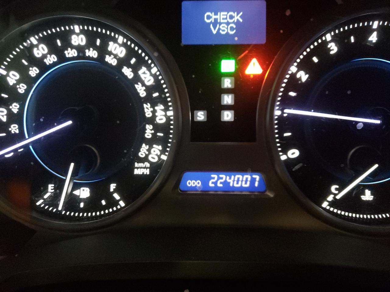 Photo 8 from auction – 2008 LEXUS IS 250 with VIN JTHBK262282070542