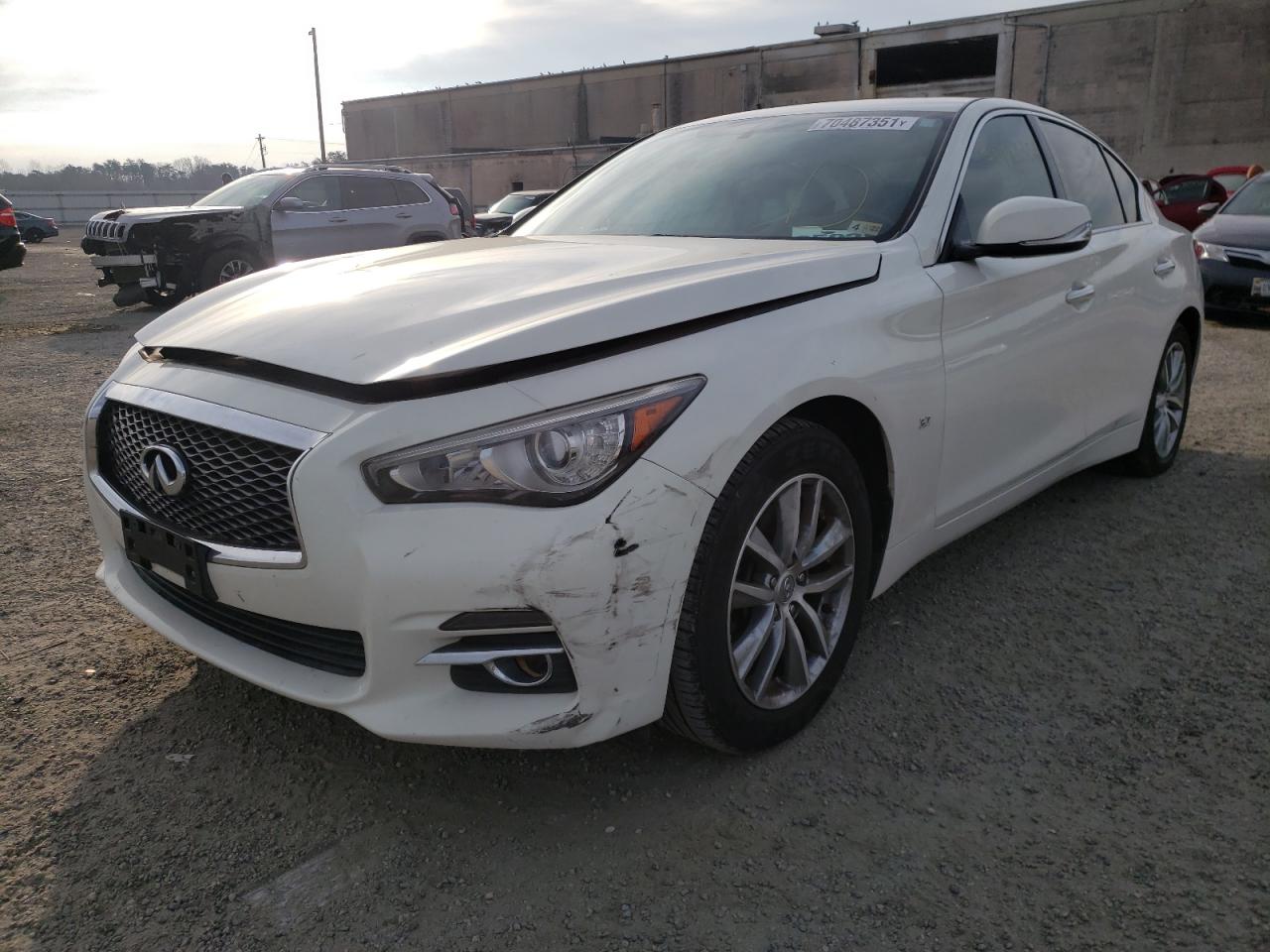 Photo 2 from auction – 2015 INFINITI Q50 BASE with VIN JN1BV7AR7FM413411