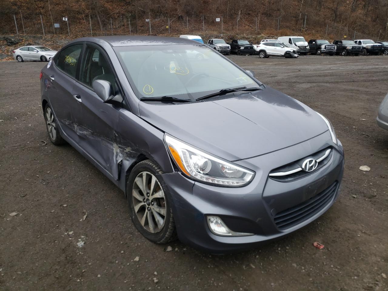 HYUNDAI ACCENT 2016 with VIN KMHCU4AE9GU050185 - Photo from auction