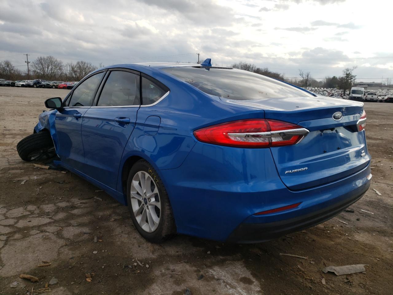 Photo 3 from auction – 2020 FORD FUSION SE with VIN 3FA6P0LU2LR235711